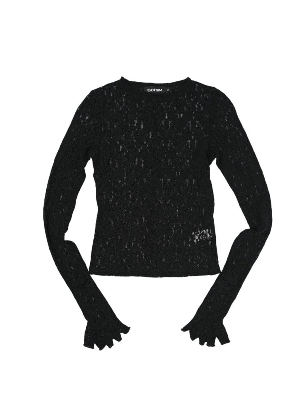 EB Denim Lombardi Top in Black Lace